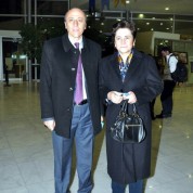 Uludağ Üniversitesi Rektörü  Prof. Dr. Kamil Dilek ve eşi