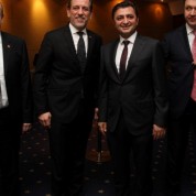 BTSO Yönetim Kurulu Başkanı İbrahim Burkay,TÜGİAD Bursa Şubesi Başkanı Baran Çelik