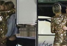 Miley Cyrus, Victoria’s Secret meleği Stella Maxwell ile öpüşürken görüntülendi.