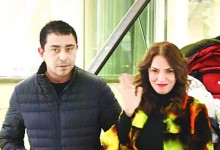 Yeşim Salkım sevgilisi Murat Karabova ile görüntülendi