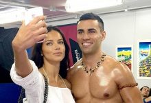 Rio Olimpiyatlar’da Sporcu Pita Tofus Adriana Lima’yla Selfie Çekti