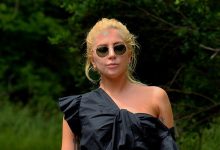 Lady Gaga’nın siyah şıklığı!