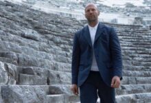 Jason Statham’dan Aspendos pozu